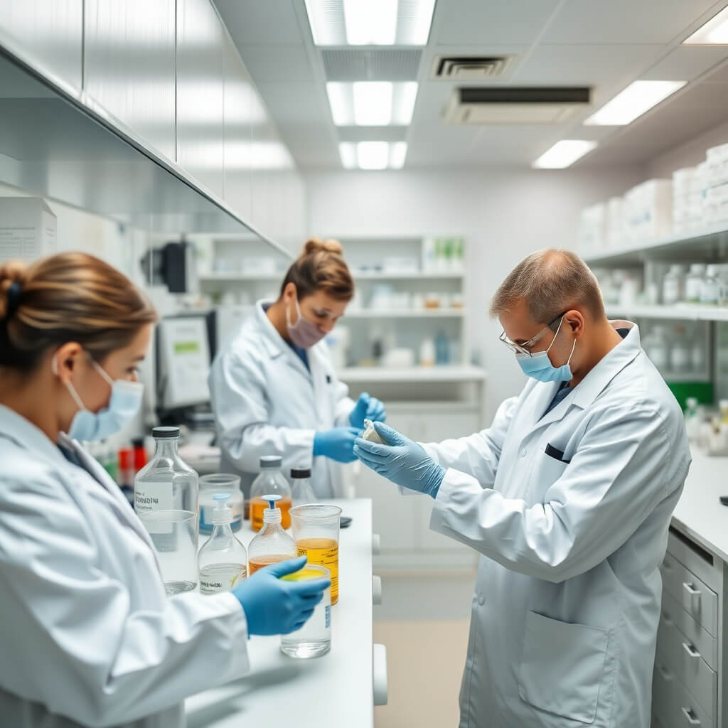 Biotech lab innovation